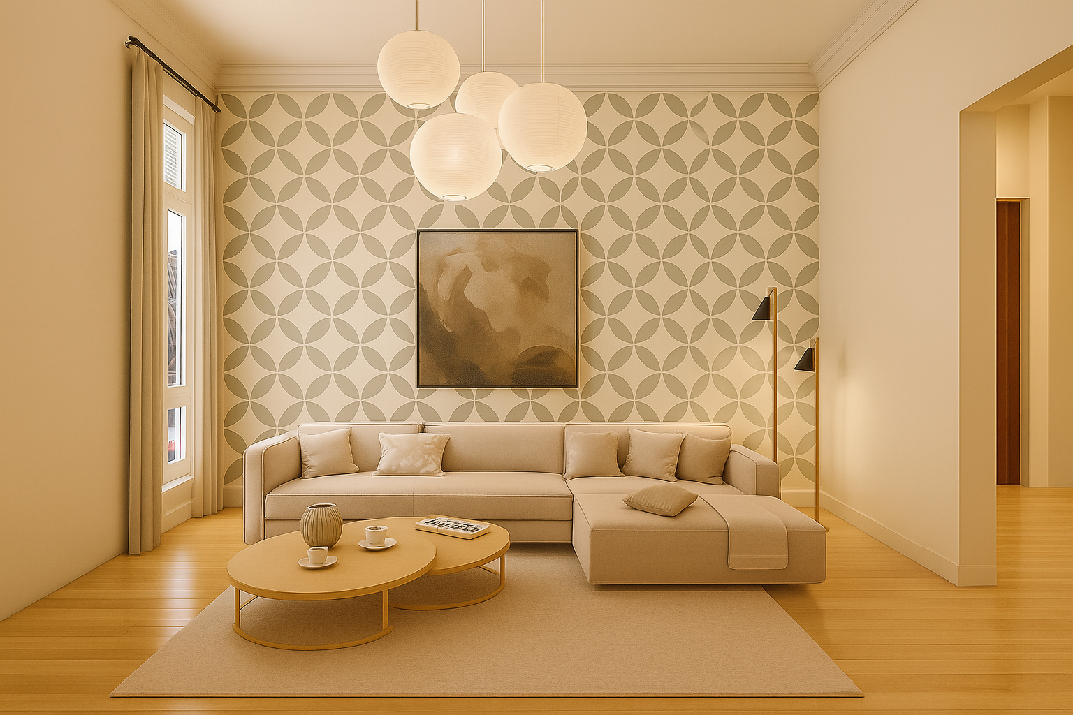 Moorish Circle Stencil - Image 2