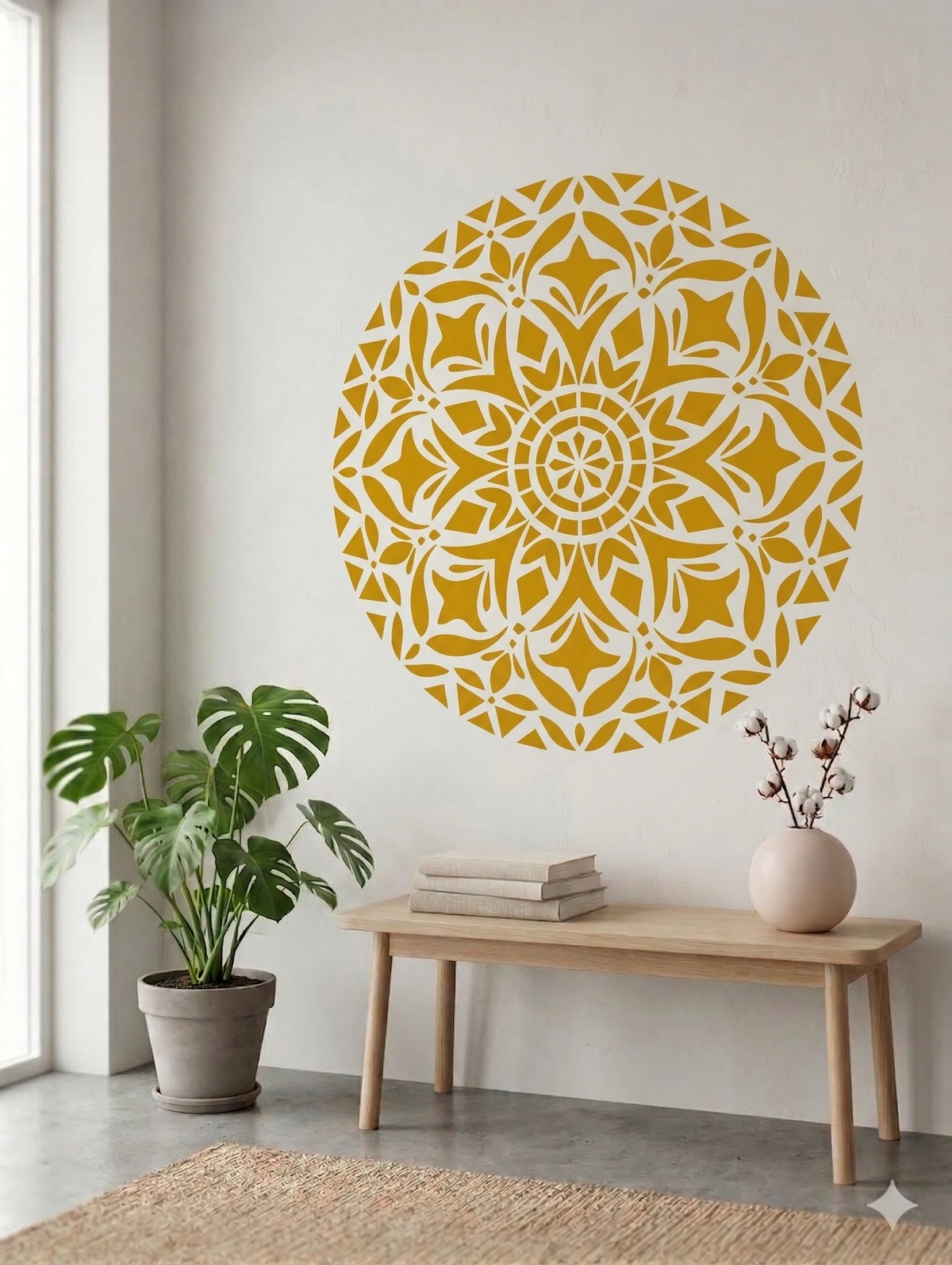 Mandala Stencil 08 - Image 2