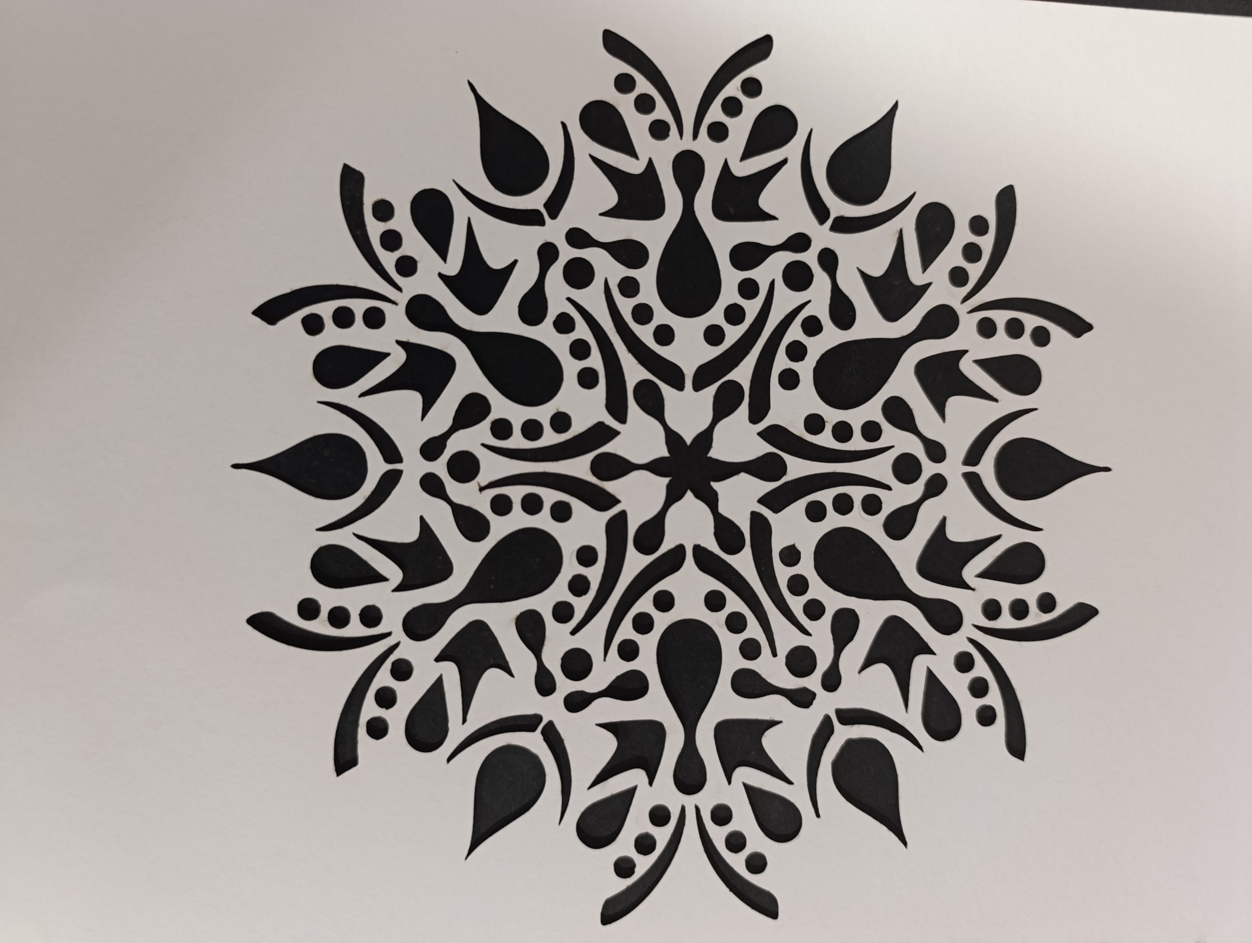 Mandala Stencil 10