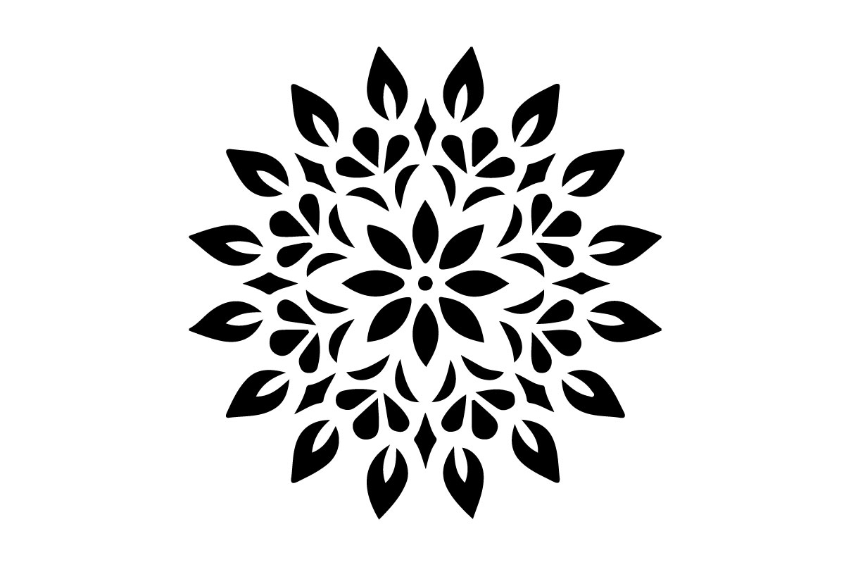Mandala Stencil 11