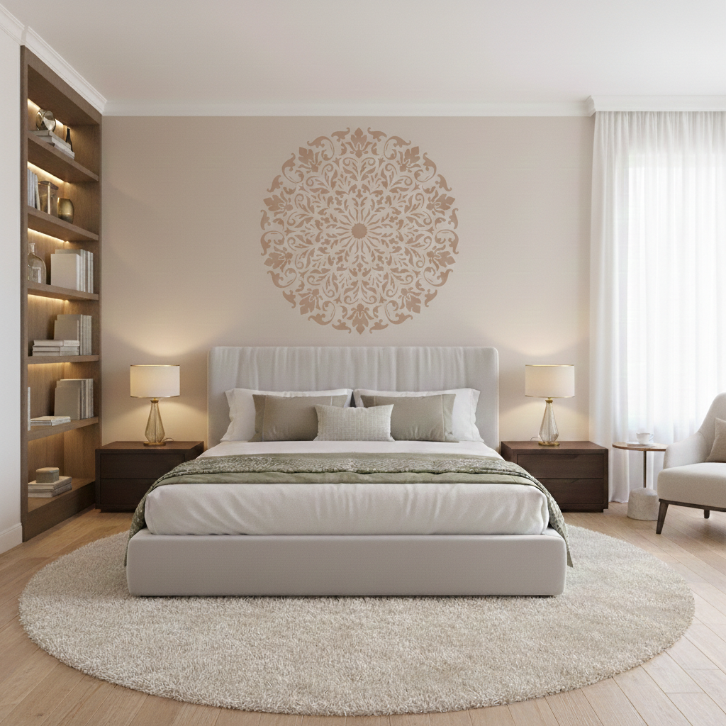 Ornamental Mandala Stencil - Image 2