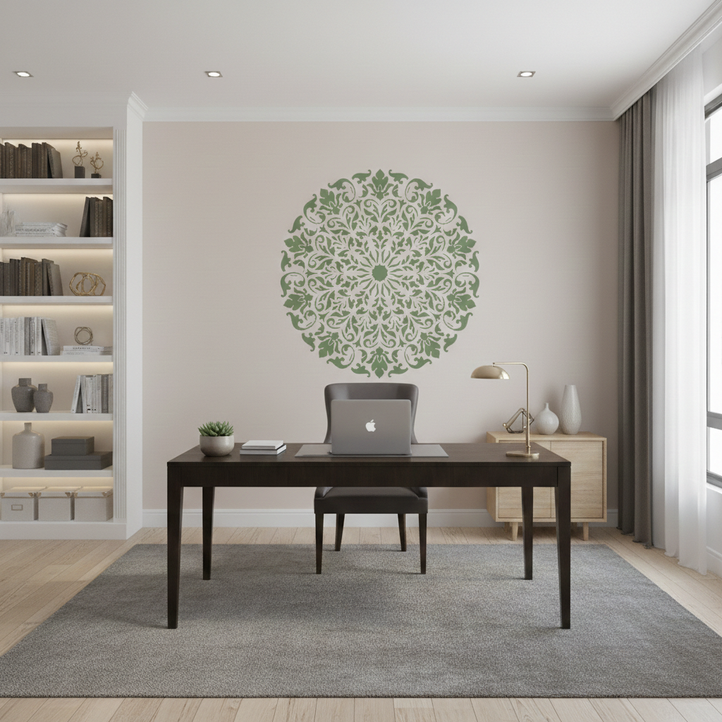 Ornamental Mandala Stencil - Image 4