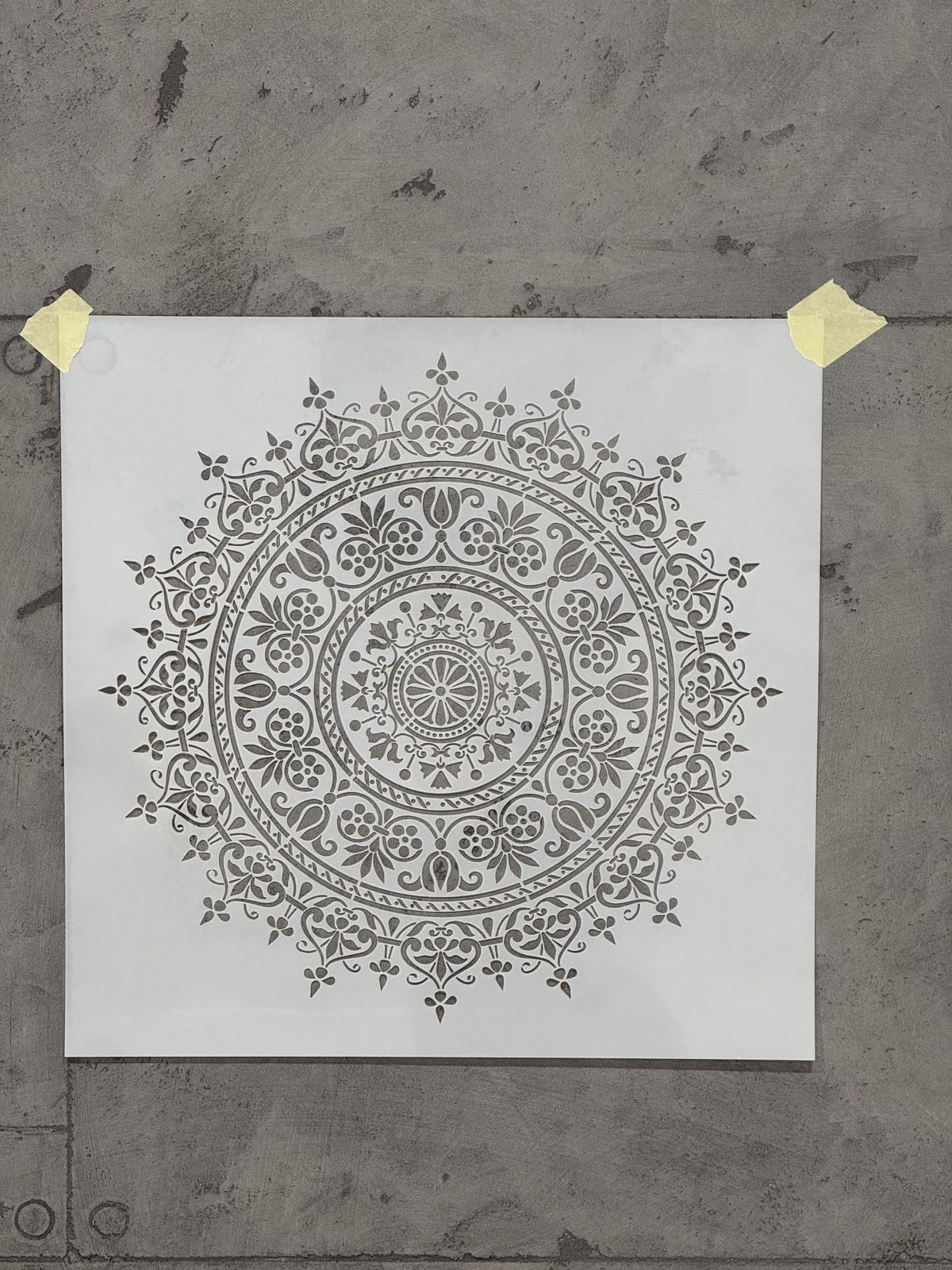 Stencil de Mandala 03 - Image 3