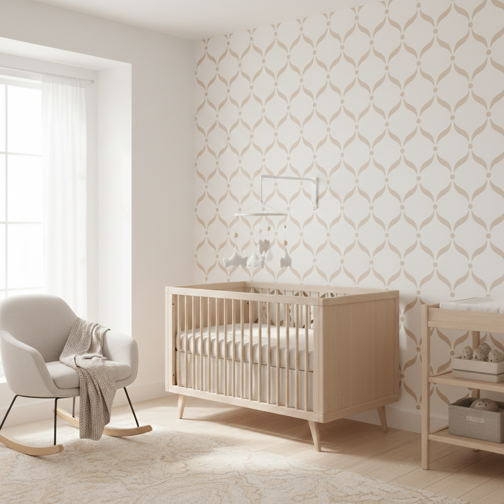 Modern Lattice Pattern Stencil - Image 4