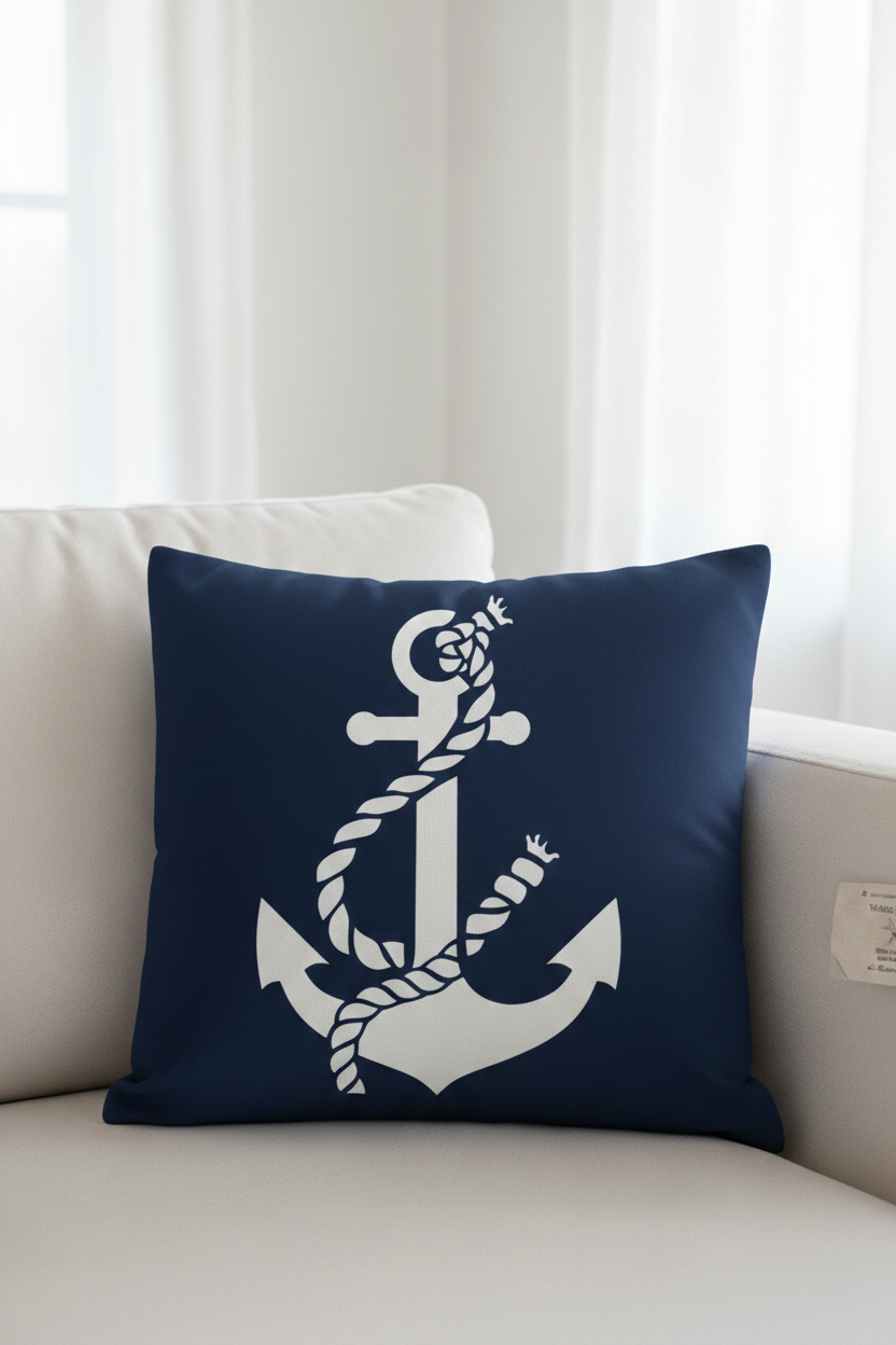 Anchor with Twisted Rope Stencil - Image 2