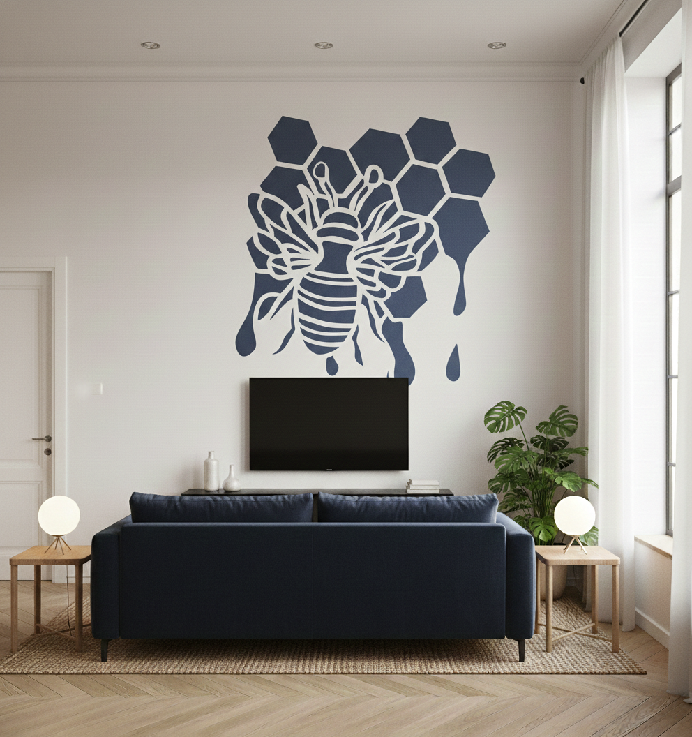 Honeybee Stencil - Image 2