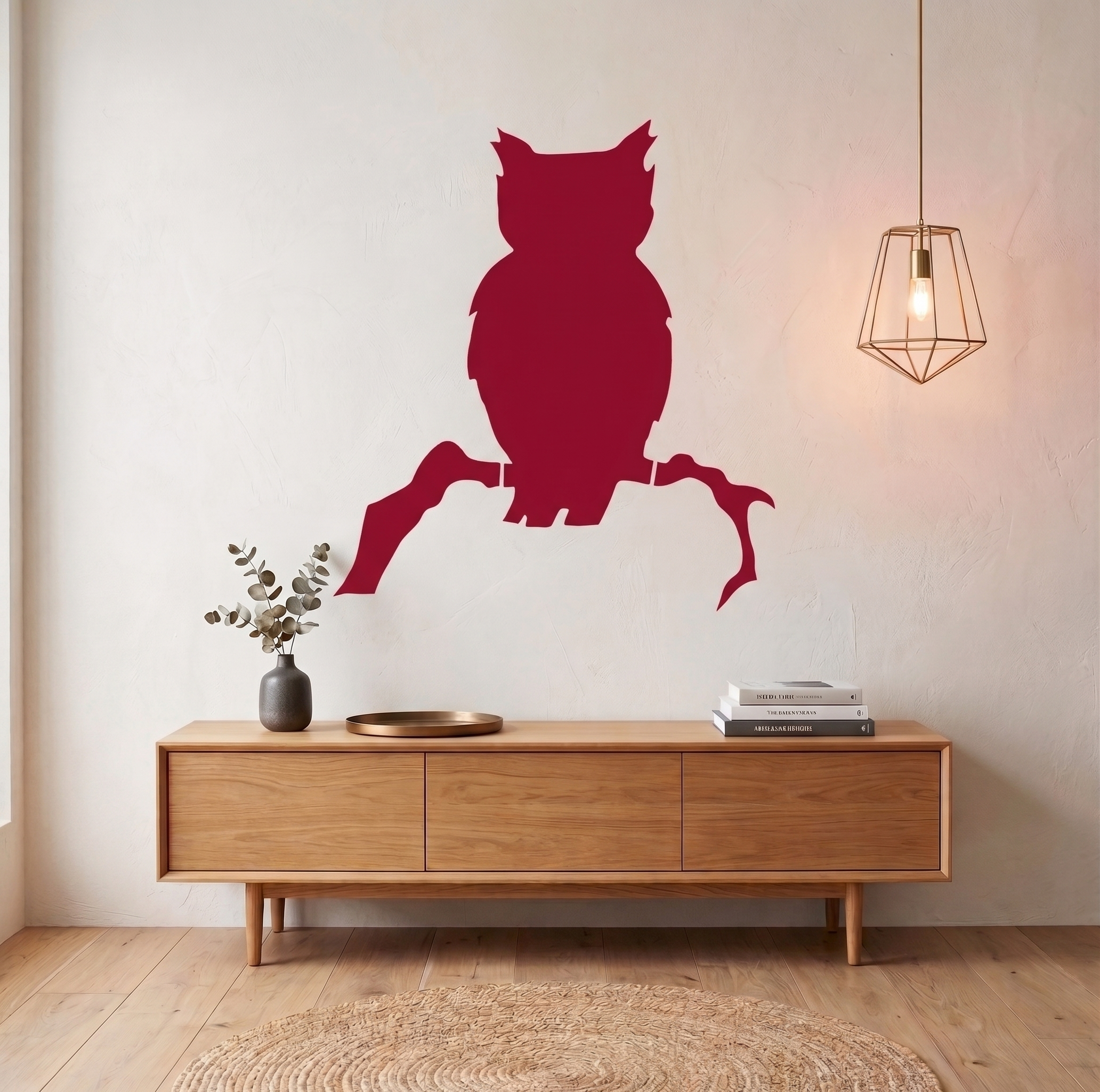 Šablona silhuete sove - Image 2