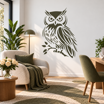 Owl Stencil