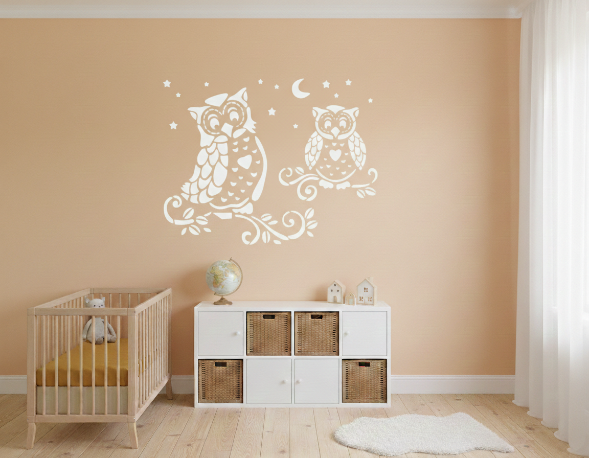 Night Owl Stencil - Image 2