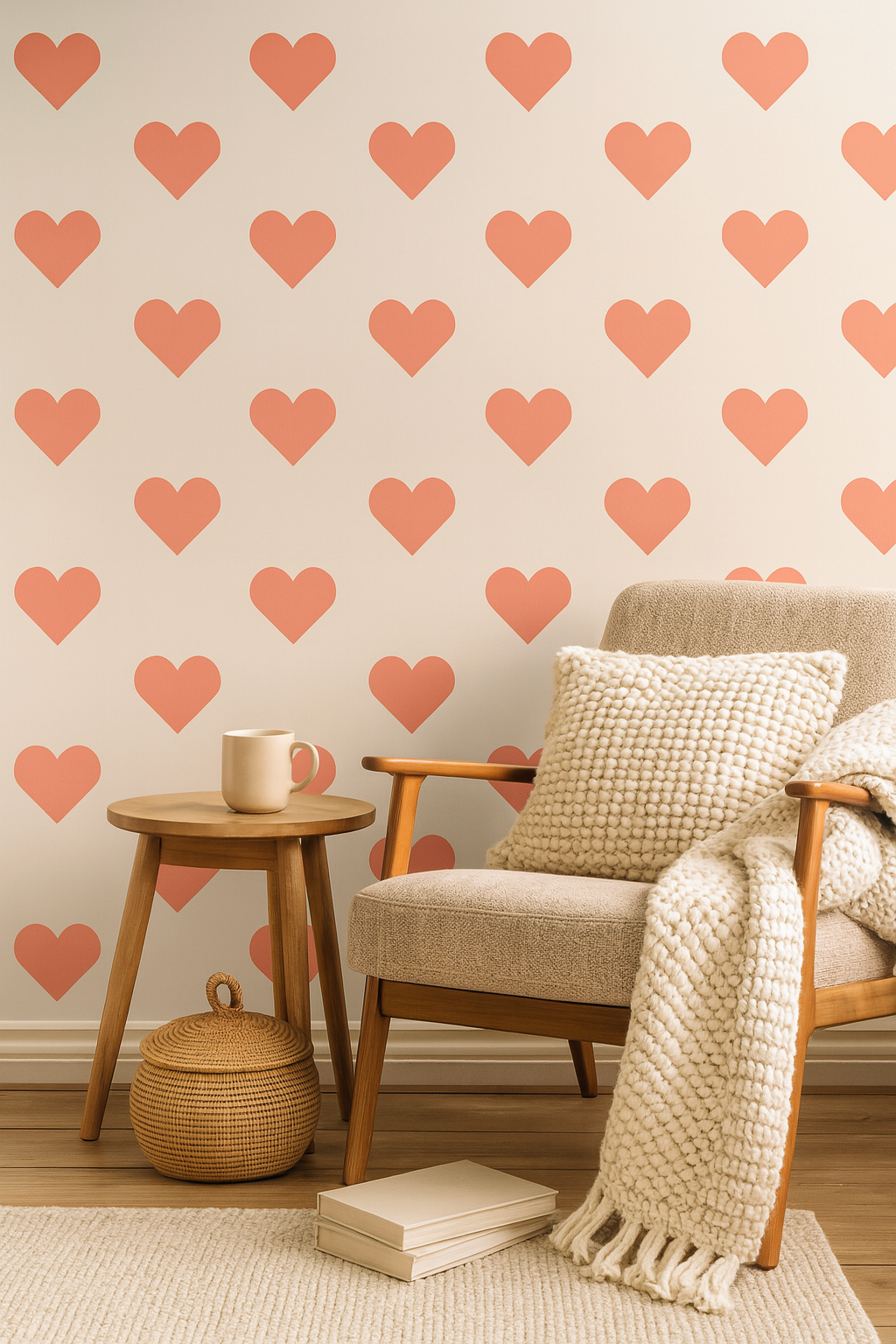 Hearts Stencil - Image 2