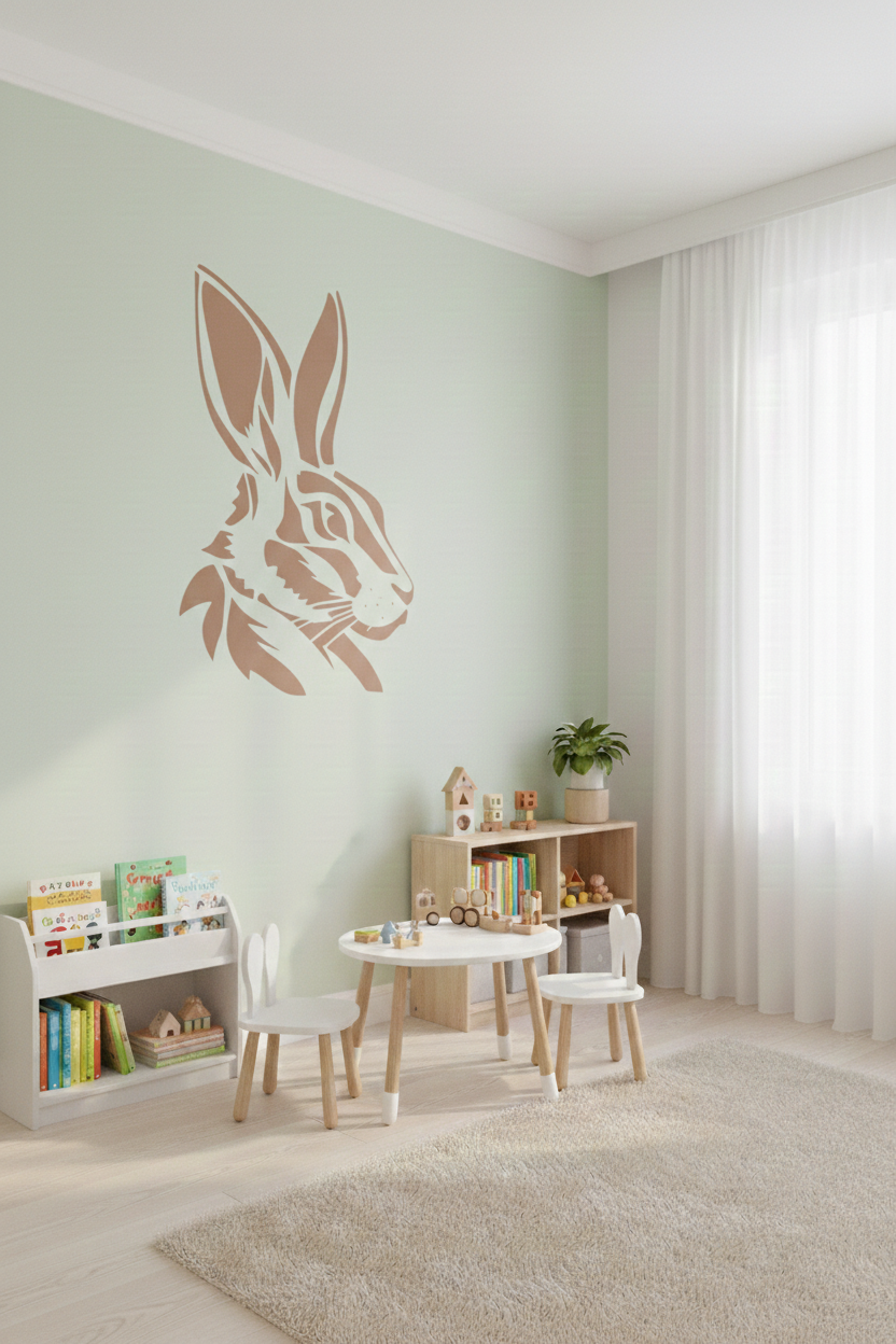 Rabbit Stencil - Image 1