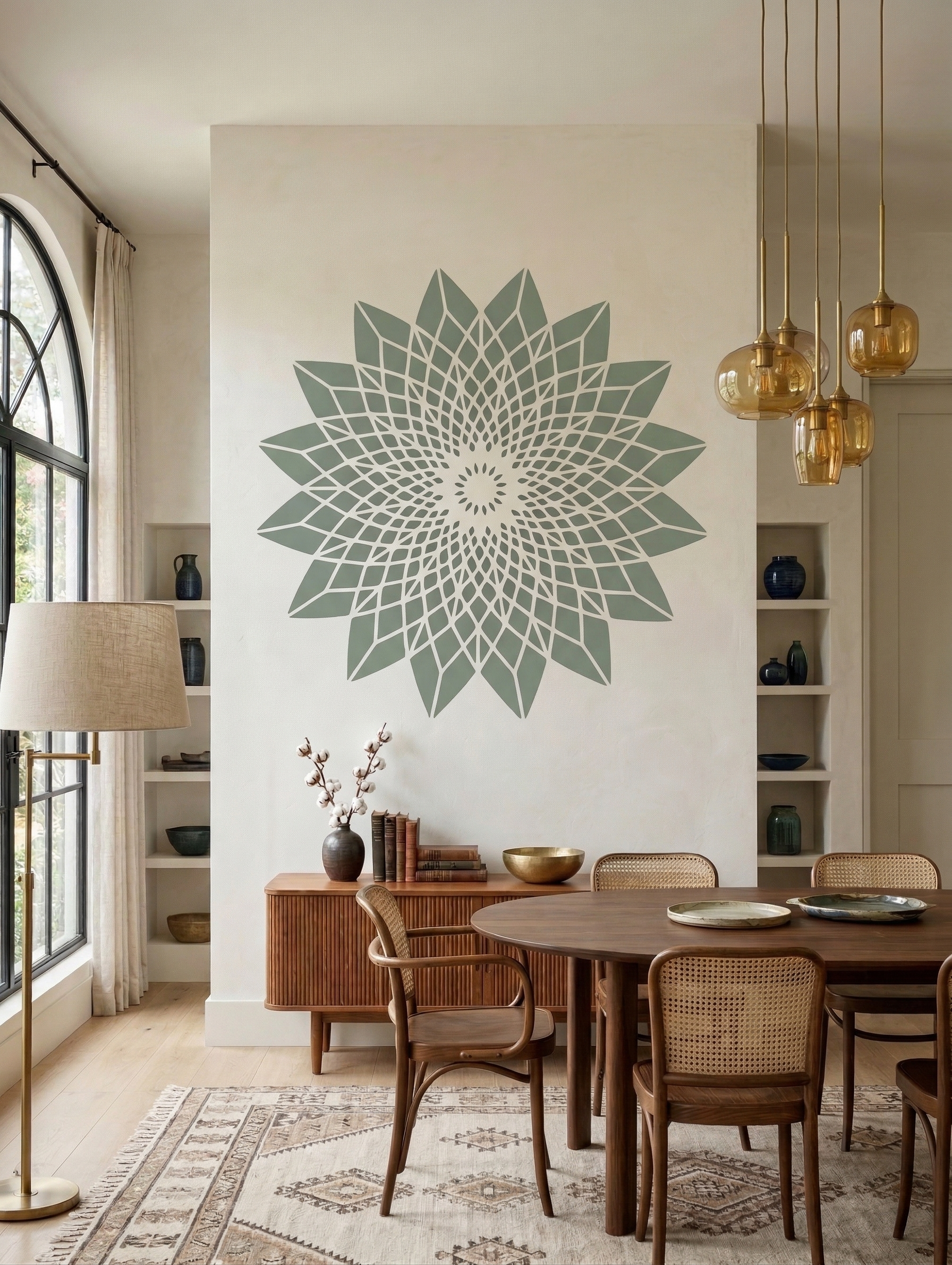 Šablona Radiant Bloom