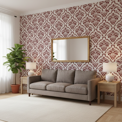 Pochoir Damask 27