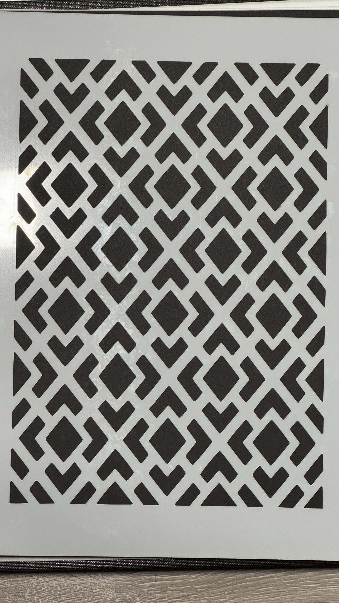 Square Pattern Stencil