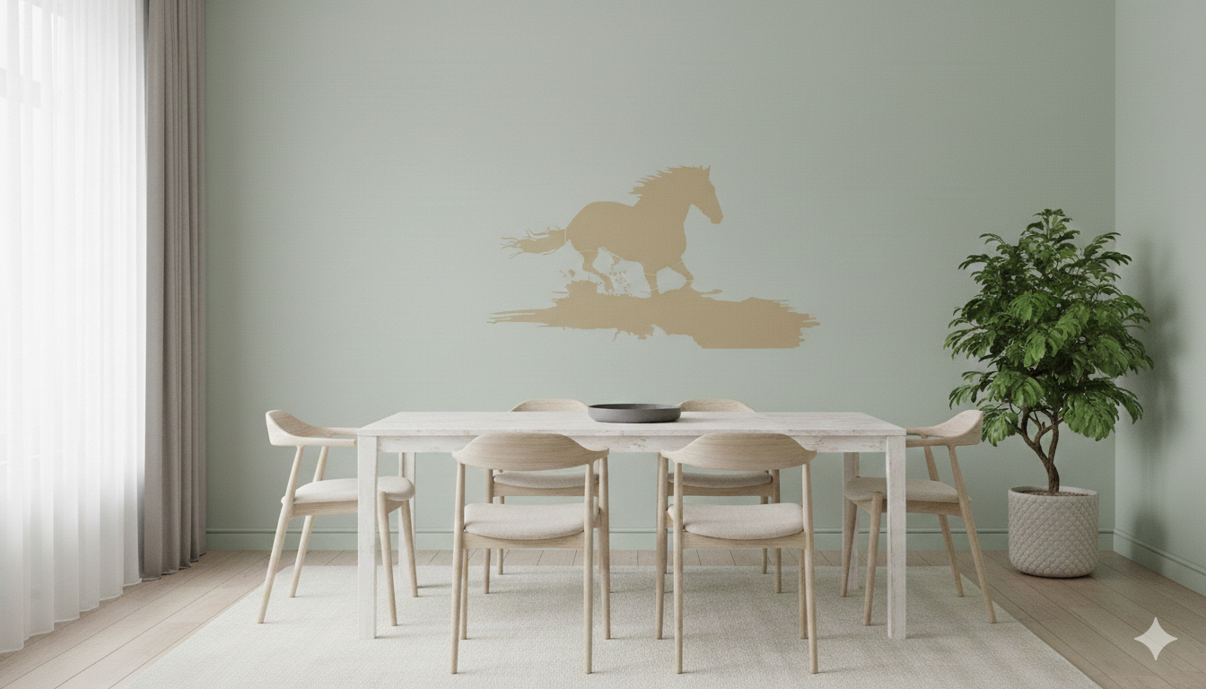 Running Horse Stencil - Image 1