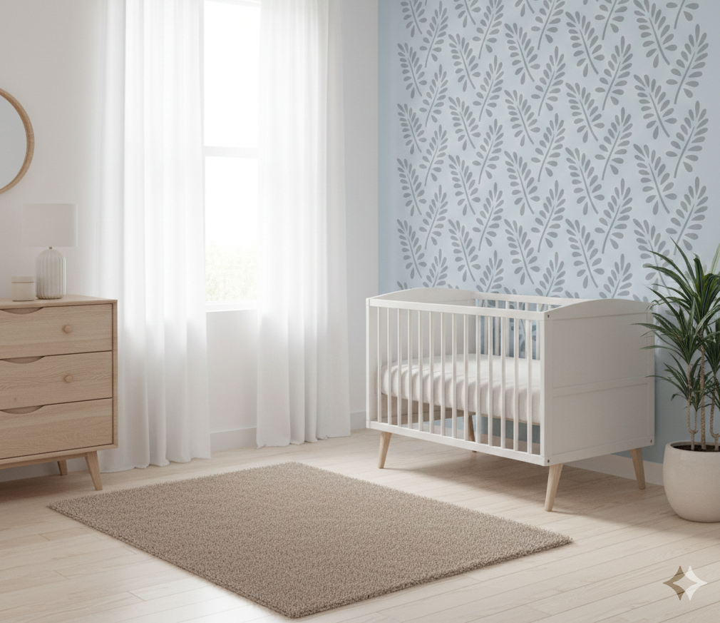 Leaf Pattern Stencil - Image 2