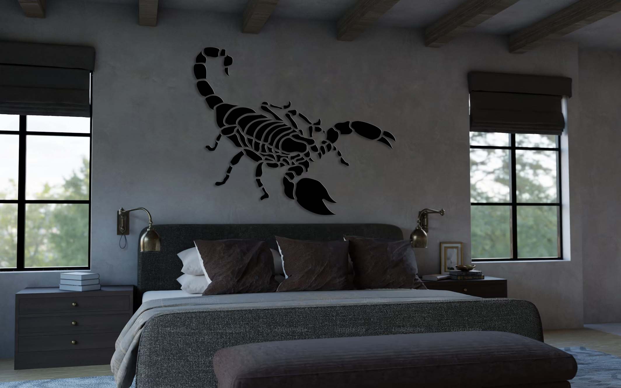 Scorpion Stencil - Image 2