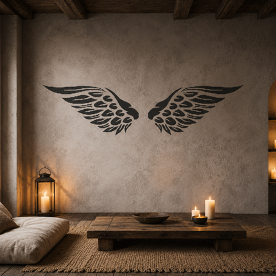 Spirit Wings Schablon