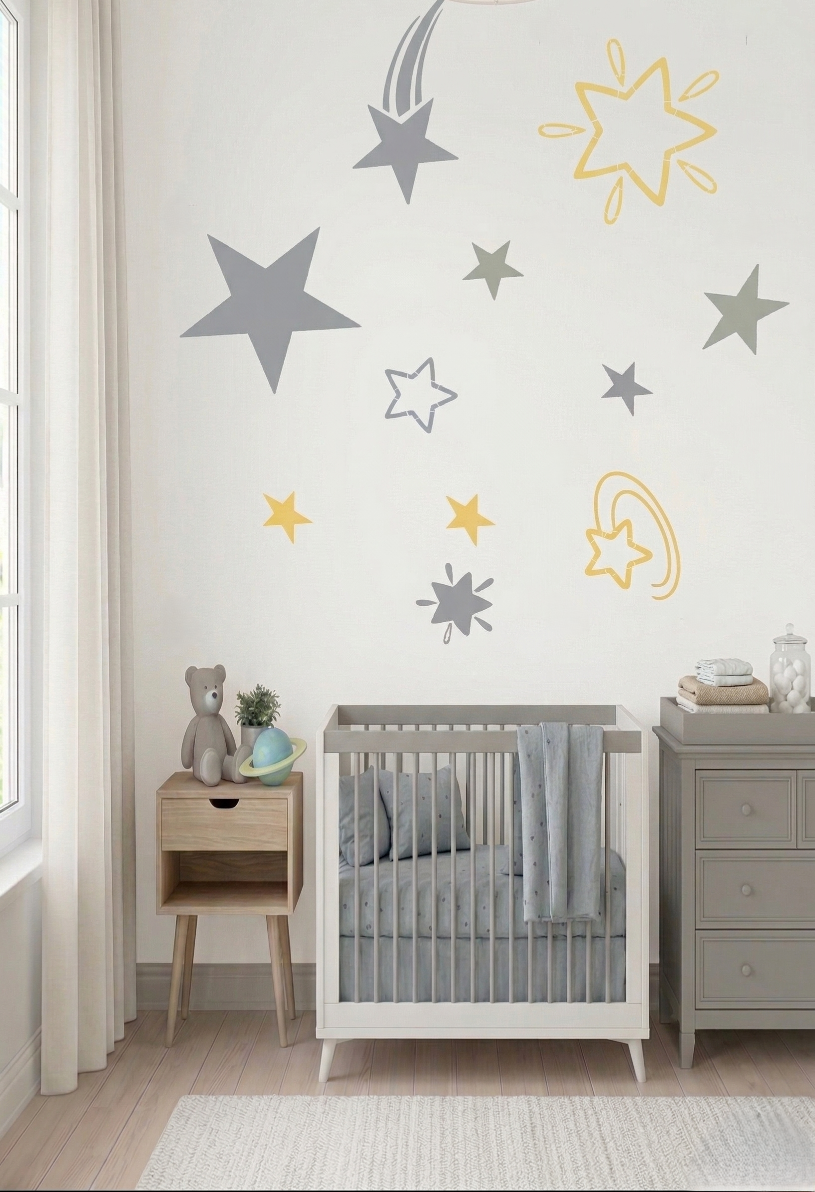 Ensemble de Pochoirs Traînée d'Étoiles - Image 2