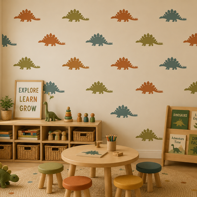 Stegosaurus Dinosaur Stencil