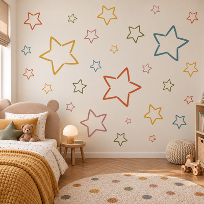 Stellar Burst Stencil (5 pcs)
