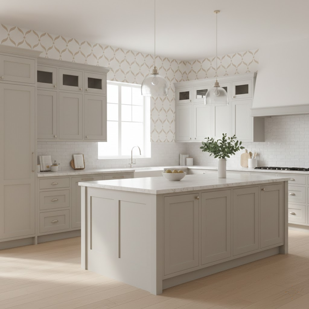 Modern Lattice Pattern Stencil - Image 2