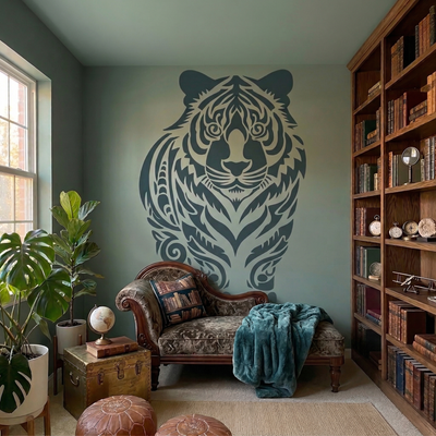 Stencil de Tigre