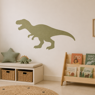 Riaumojančio T-Rex Dinozauro Trafaretas