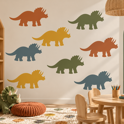 Triceratops Dinosaur Stencil
