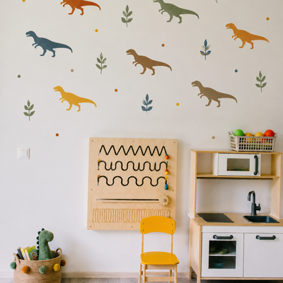 Tyrannosaurus Rex Dinosaur Stencil (5 pcs)