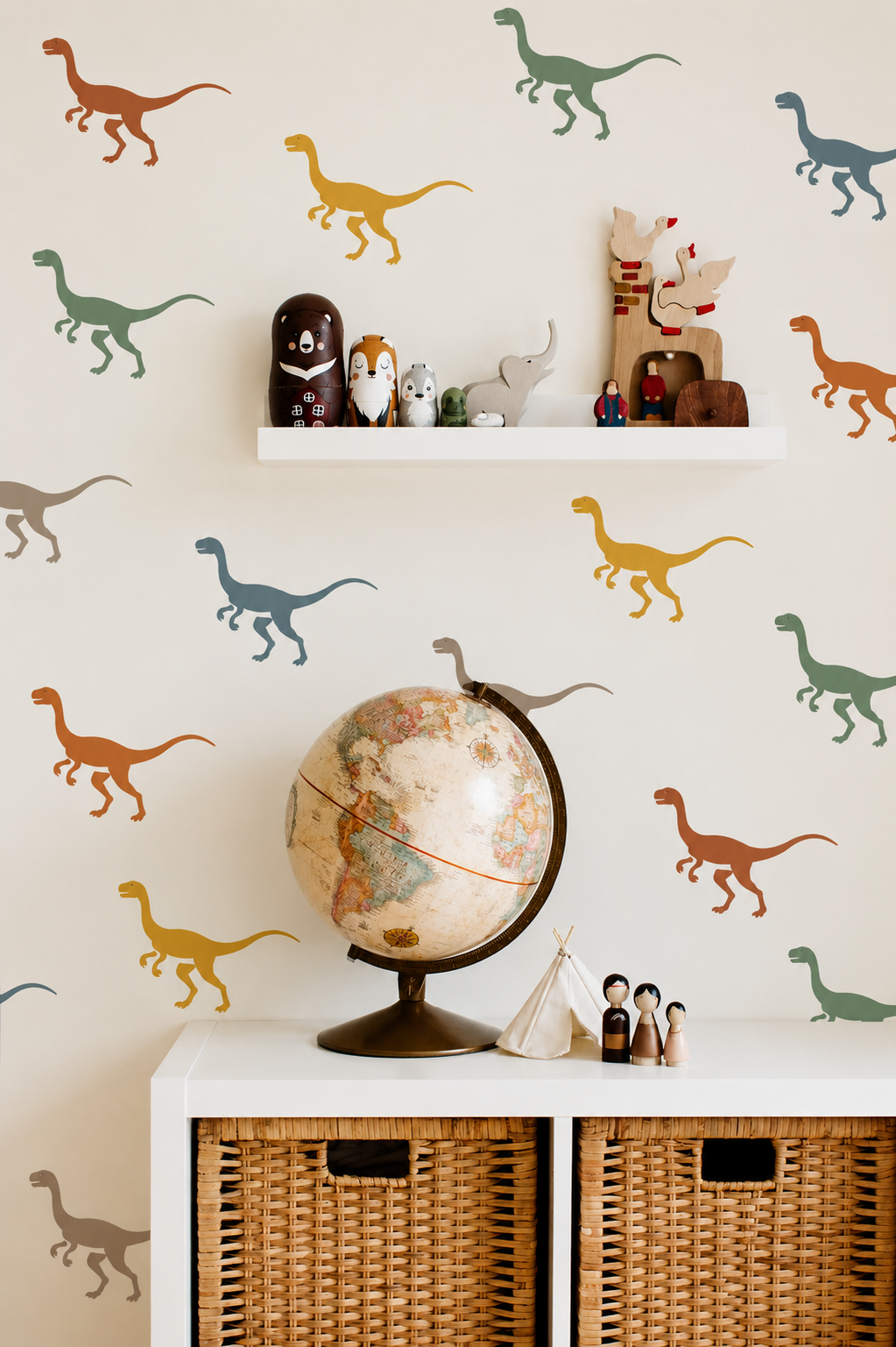 Šablona Velociraptor Dinosaur