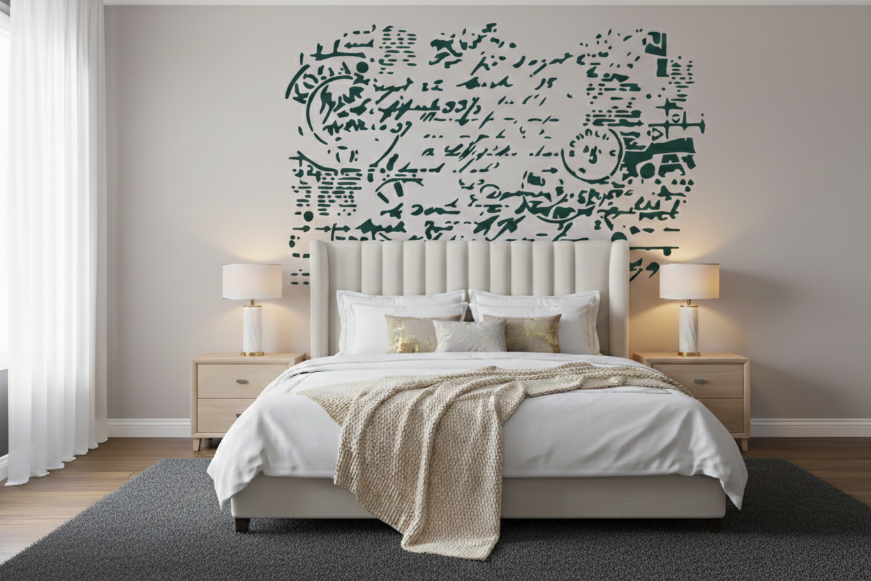 Στένσιλ Vintage Γραφής - Image 2