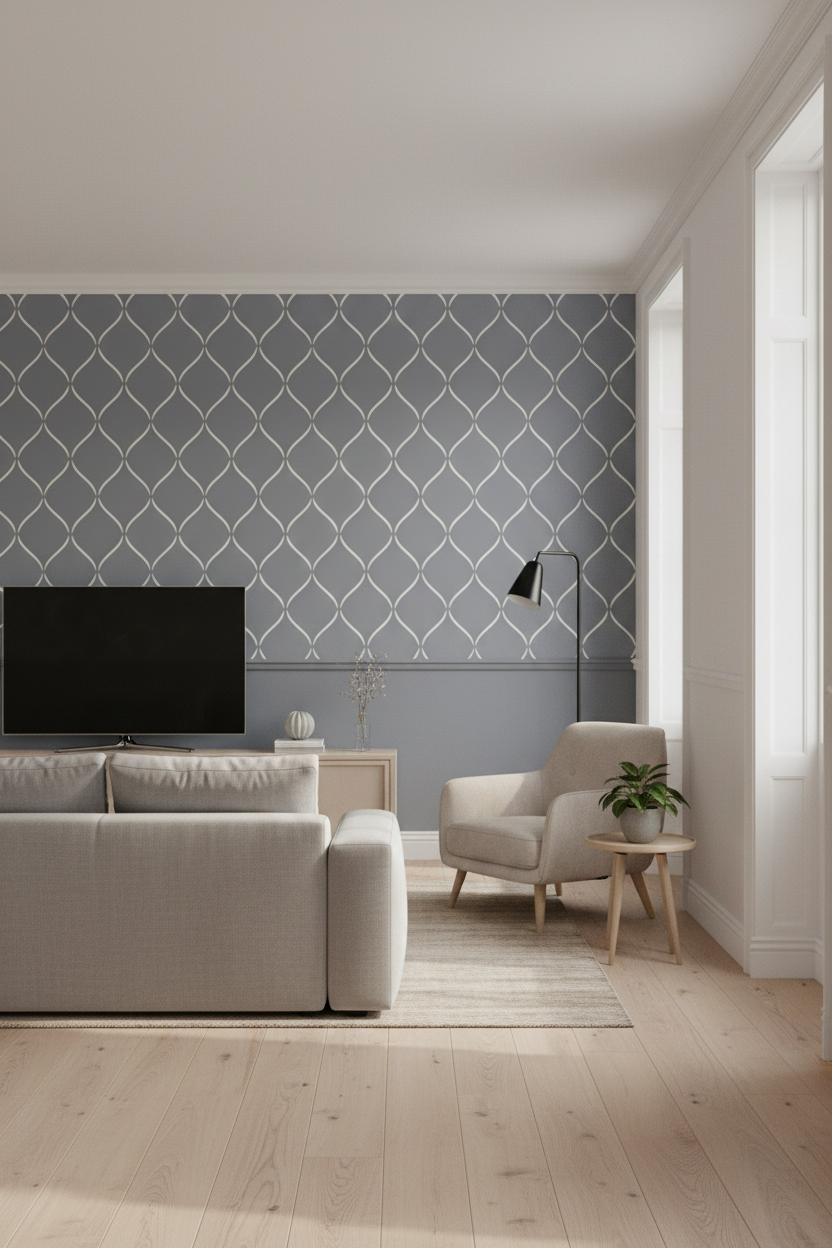 Wave Pattern Stencil - Image 3