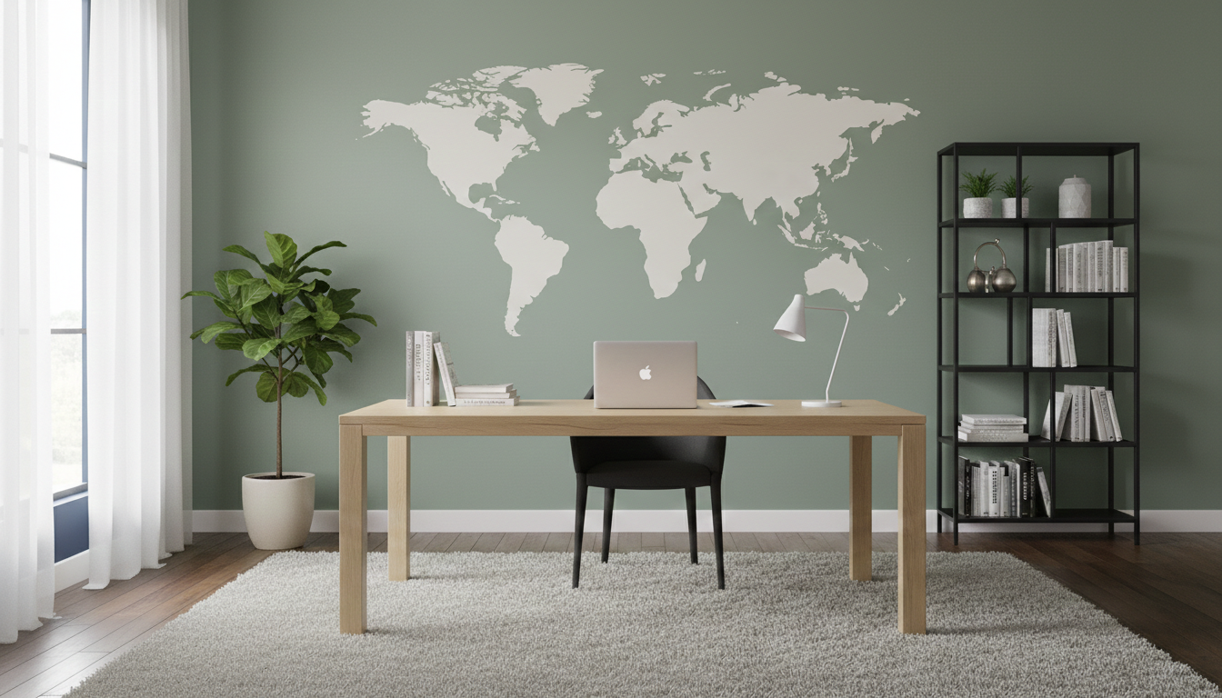 World Map Stencil - Image 2